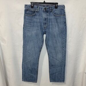 Classic Straight Jeans Lands’ End 36